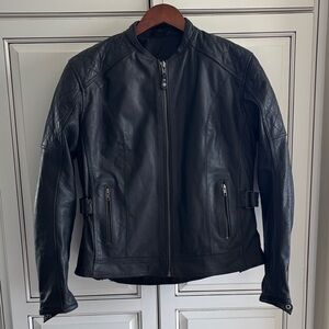 Street & Steel Athena Leather Jacket CE Vault Armor Motorcycle Women’s Large NEW